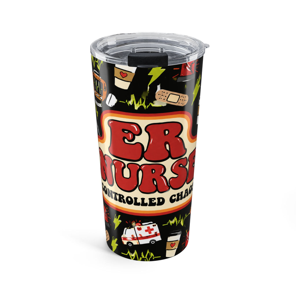 ER Nurse Controlled Chaos 20oz Skinny Tumbler