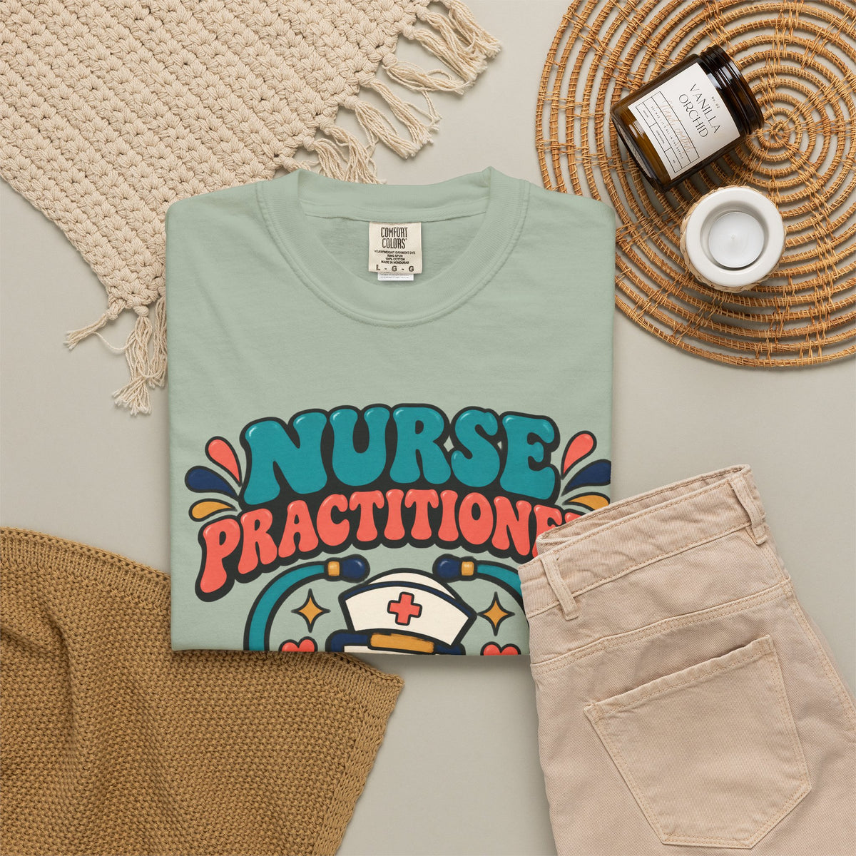 Nurse Practitioner Nurse First Provider Always Comfort Colors T-Shirt