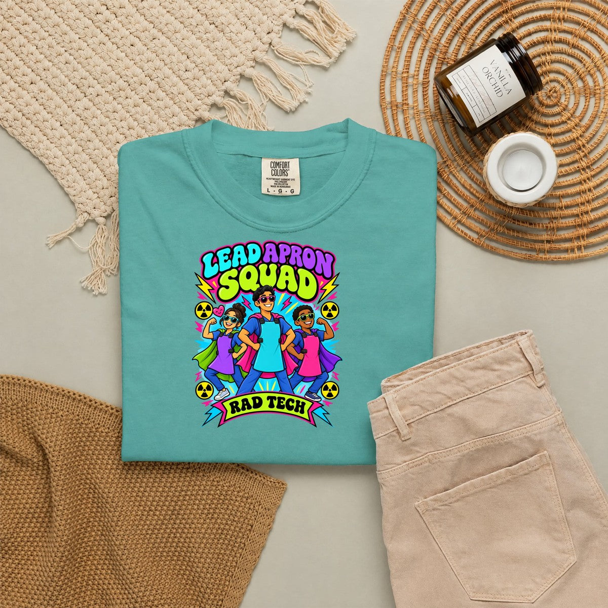 Lead Apron Squad Rad Tech Tee