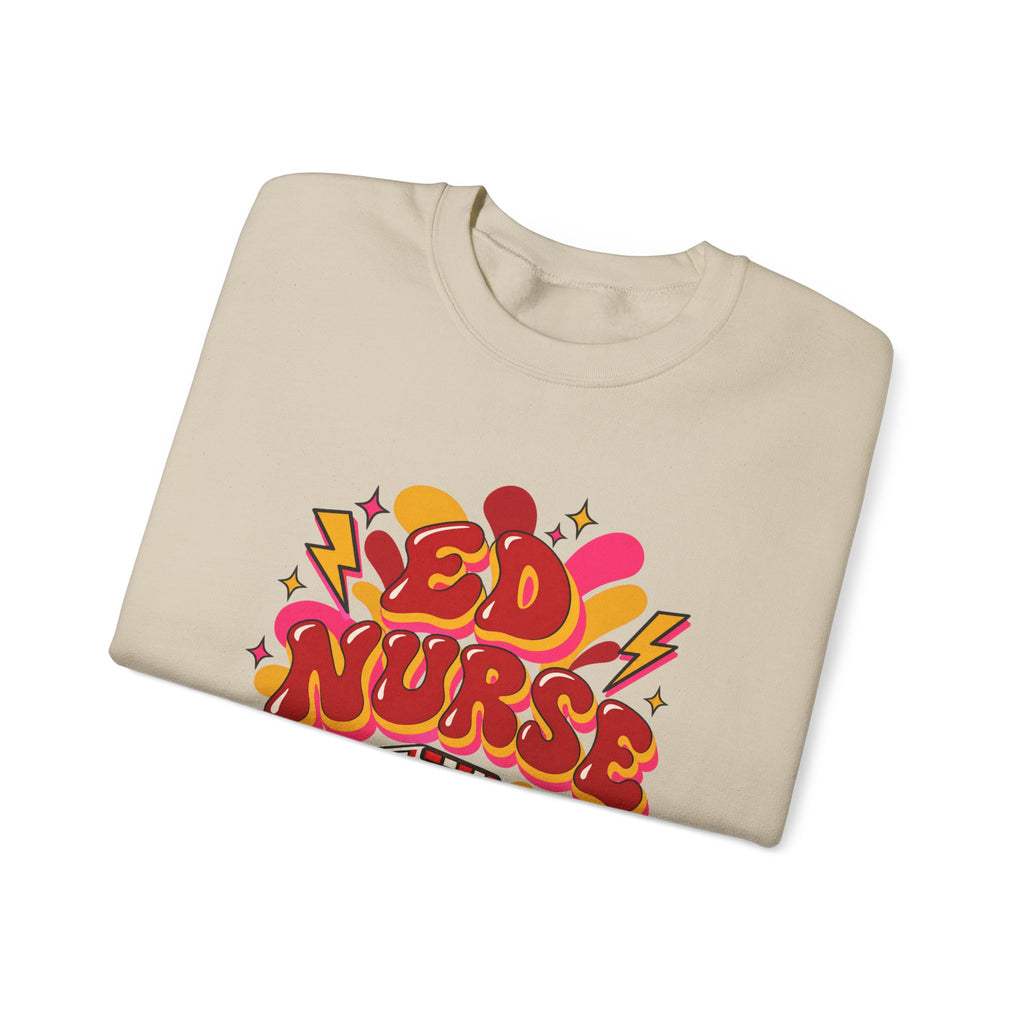 ED Nurse Emergency Department Crewneck Sweatshirt