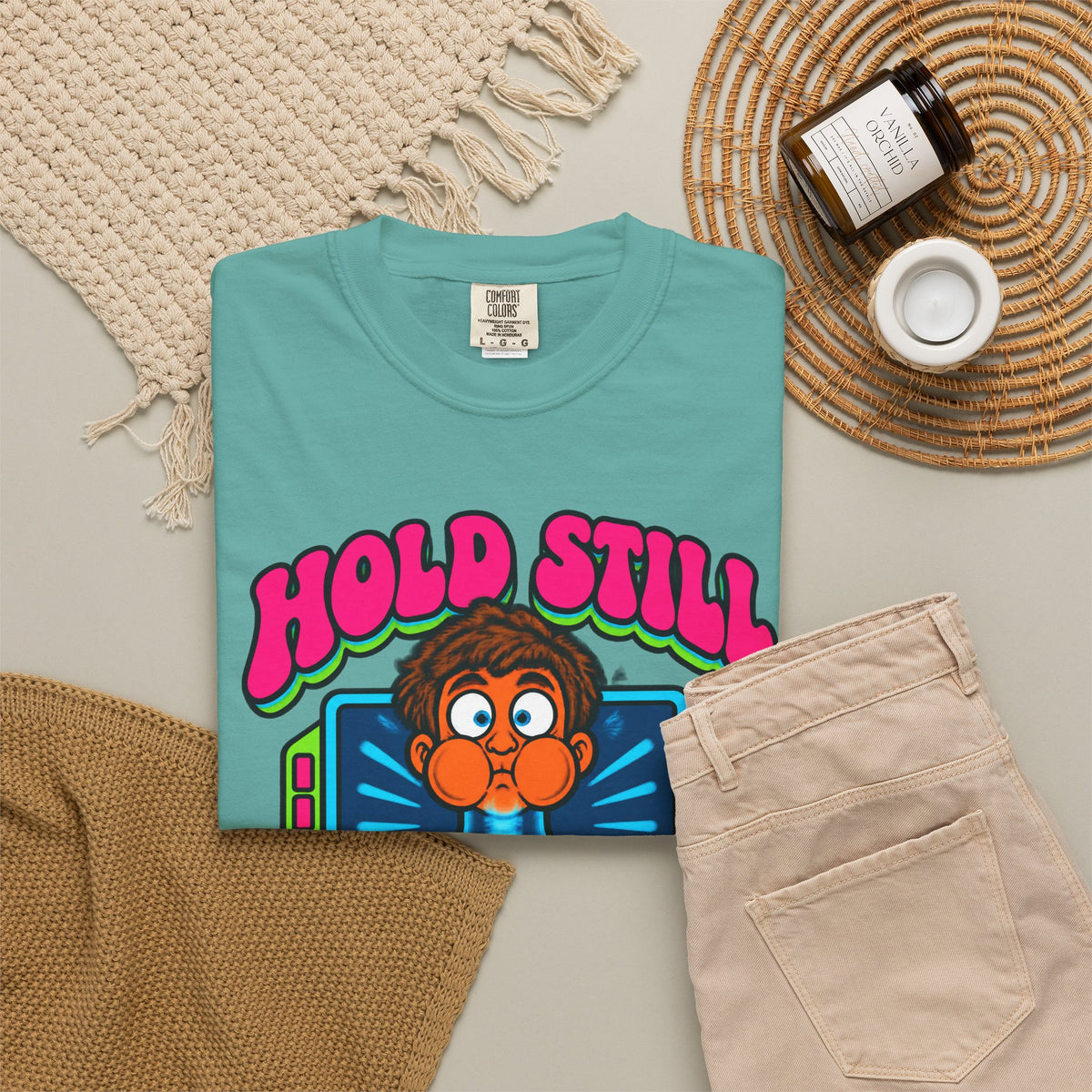 Hold Still Don't Breathe OK Breathe Funny X-Ray Tech Comfort Colors T-Shirt
