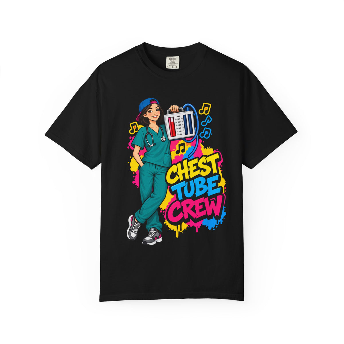 Chest Tube Crew ICU Women's Nurse Tee