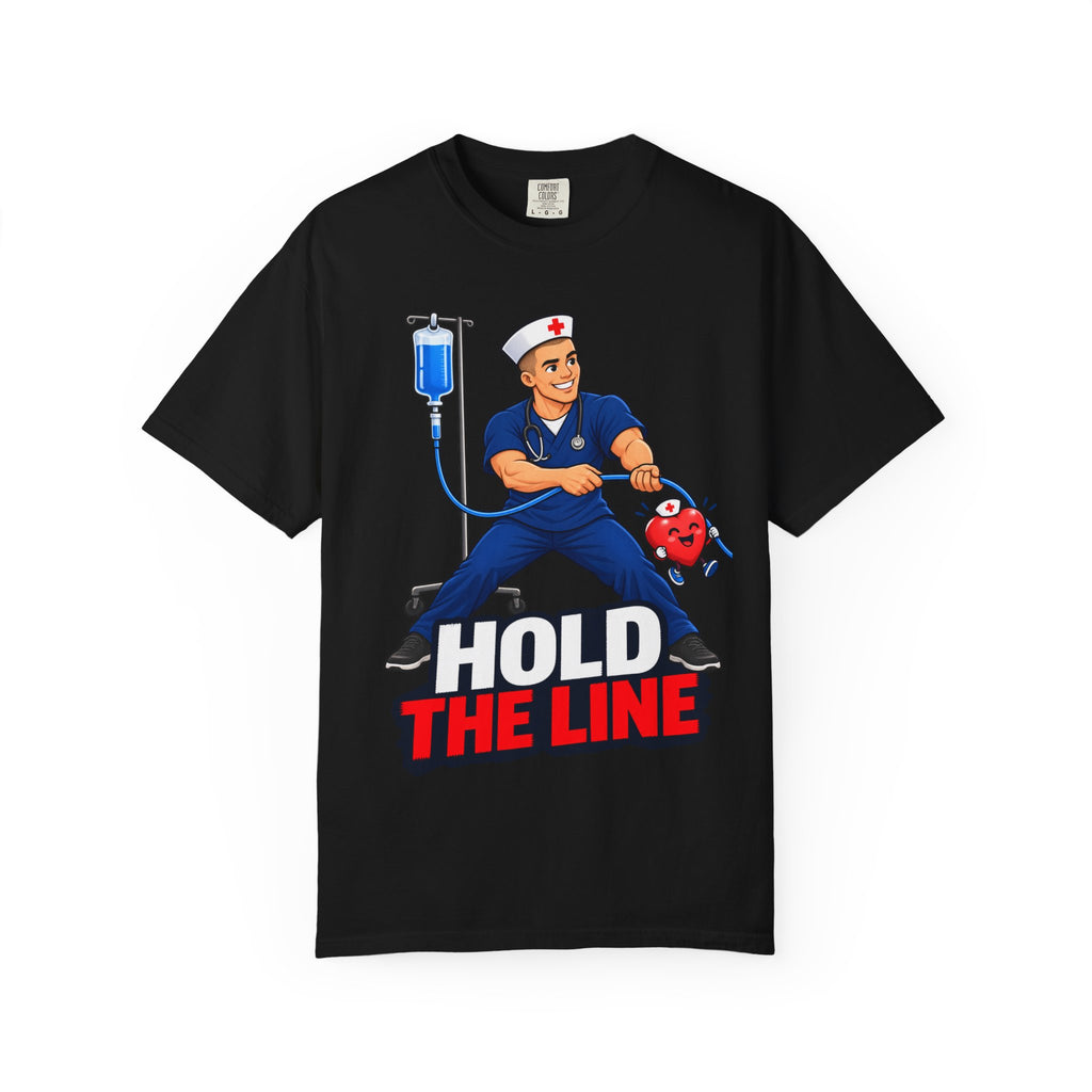 Hold the Line Nurse Tee