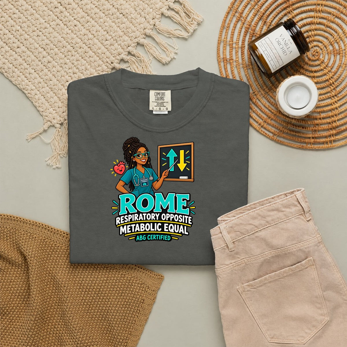 ROME Respiratory Opposite Metabolic Equal RT Tee