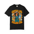 Central Line Feeling Fine ICU Nurse Tee (Long Waves)