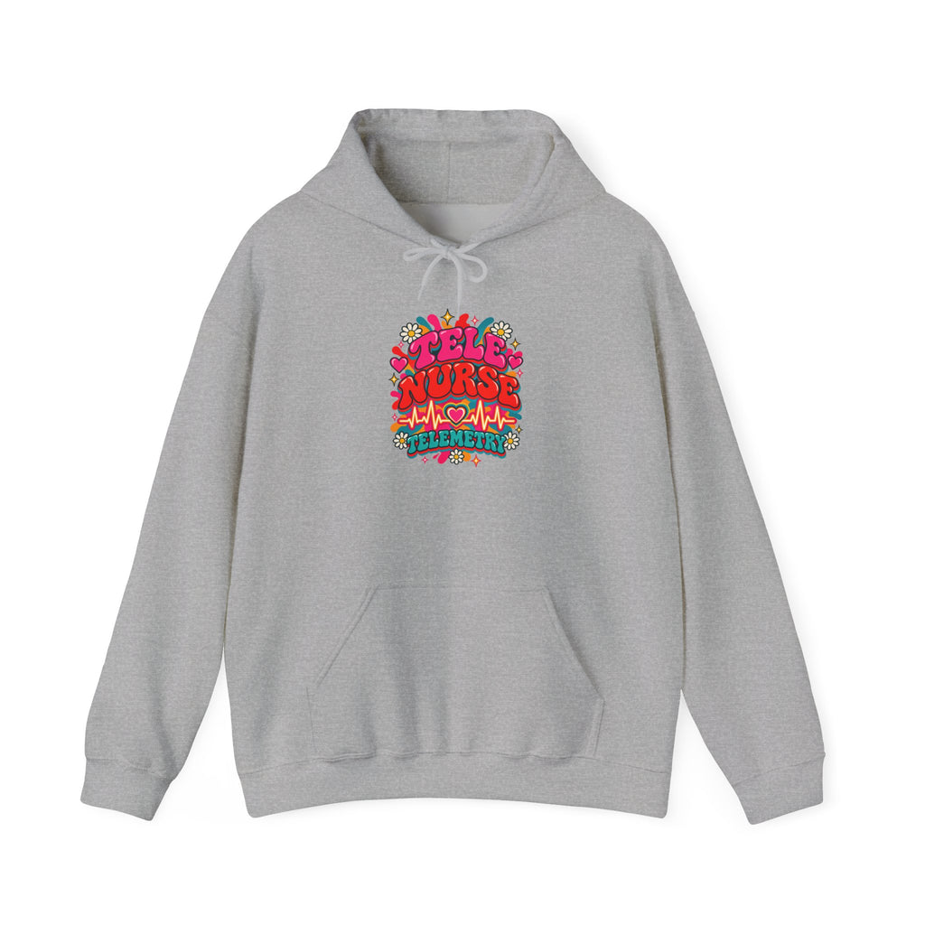 Tele Nurse Telemetry Hoodie