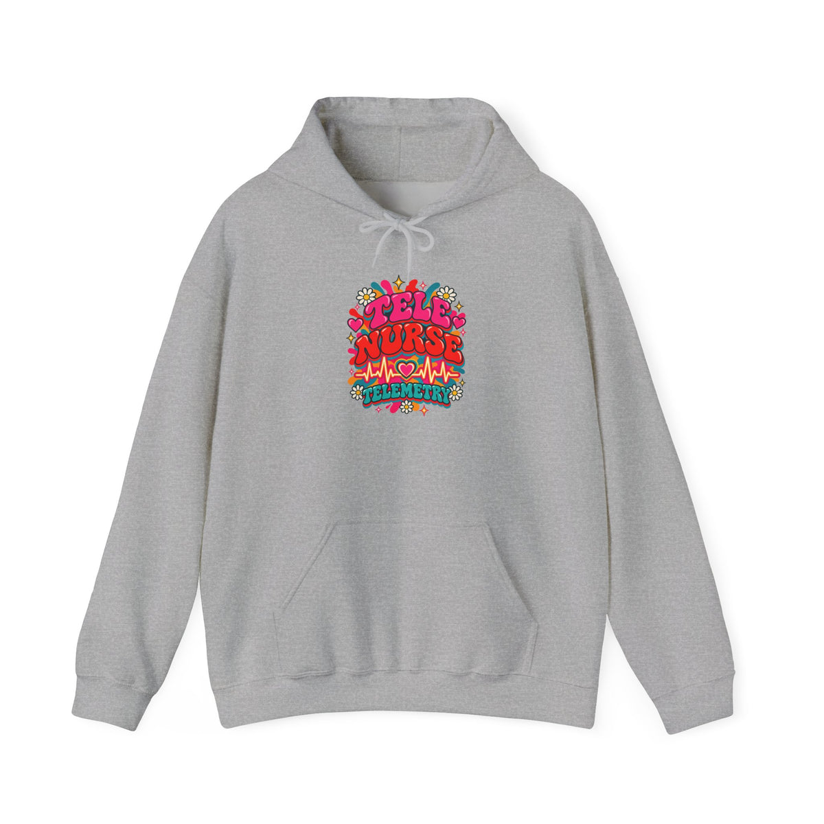 Tele Nurse Telemetry Hoodie