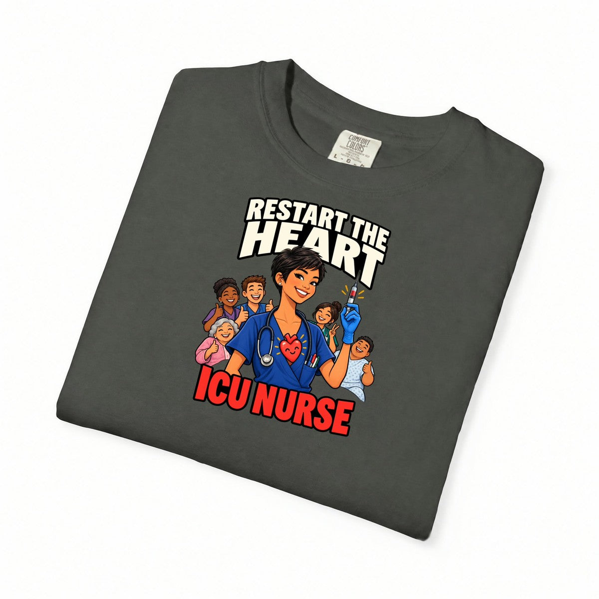 Restart the Heart ICU Nurse Tee