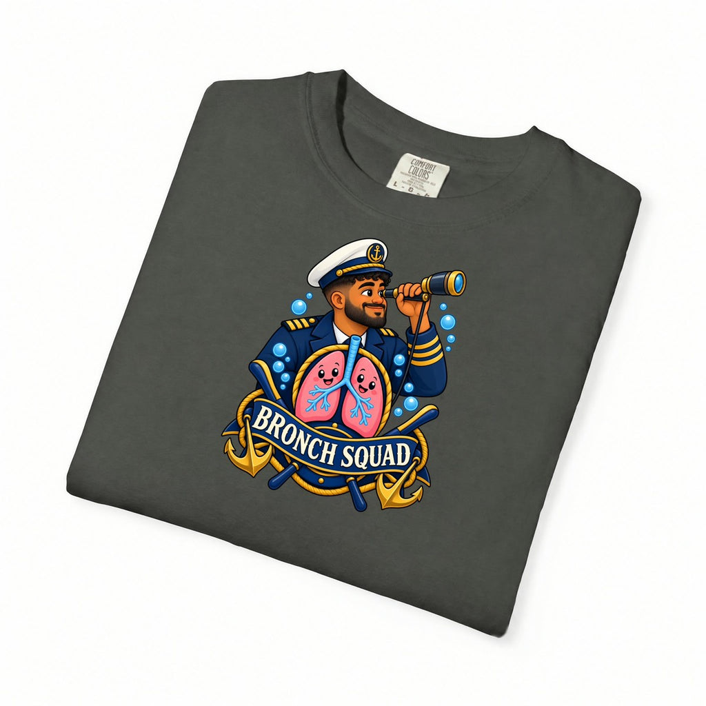 Bronch Squad Respiratory Therapist Comfort Colors T-Shirt