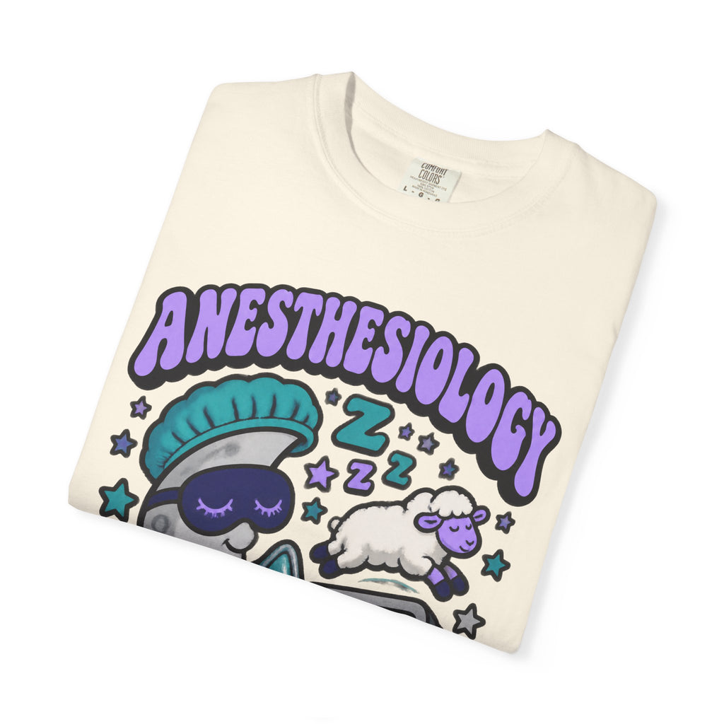 Anesthesiology Sleep Is My Specialty Funny Anesthesiologist Comfort Colors T-Shirt
