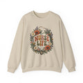 Boho Wildflower Stethoscope Nurse Life Crewneck Sweatshirt