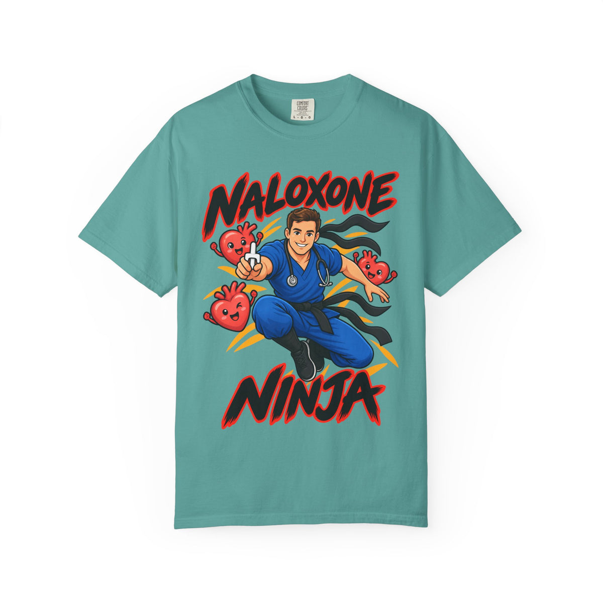 Naloxone Ninja ER Nurse Tee (Classic Cut)
