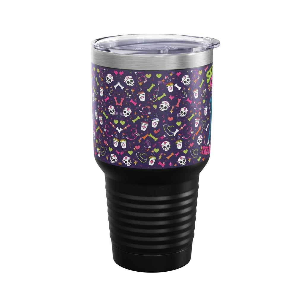 Skeleton Crew Skinny Skeleton Nurses 30oz Tundra Tumbler