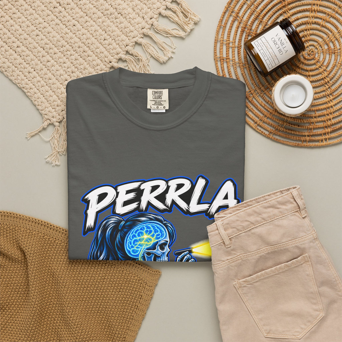 PERRLA Pupils Equal Round and Reactive Unlike Your Assessment Neuro Nurse Comfort Colors T-Shirt