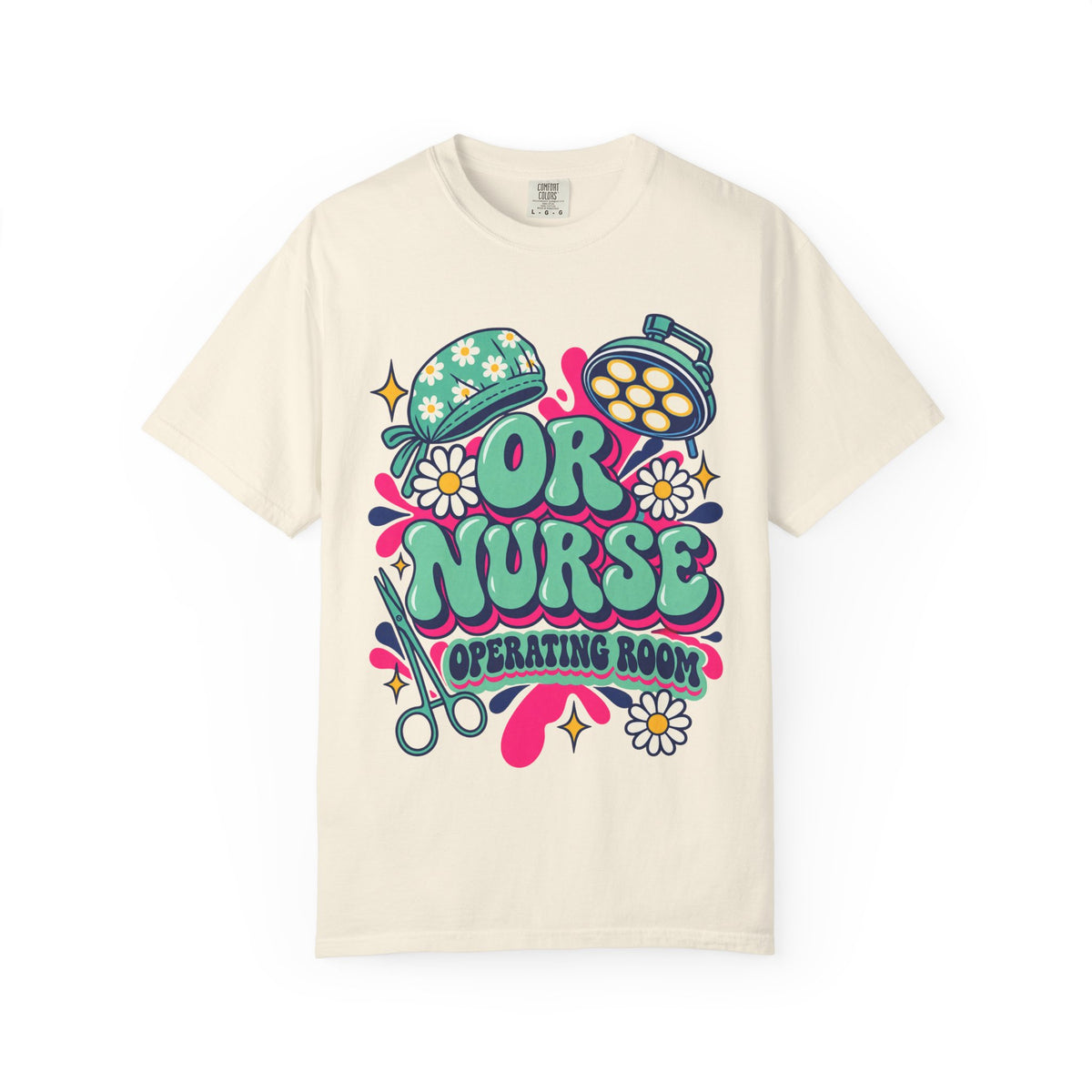 OR Nurse Operating Room Comfort Colors T-Shirt