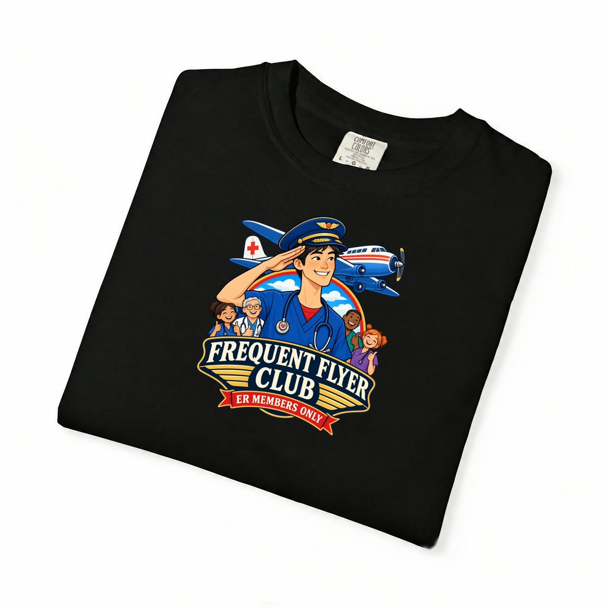 Frequent Flyer Club ER Nurse Tee