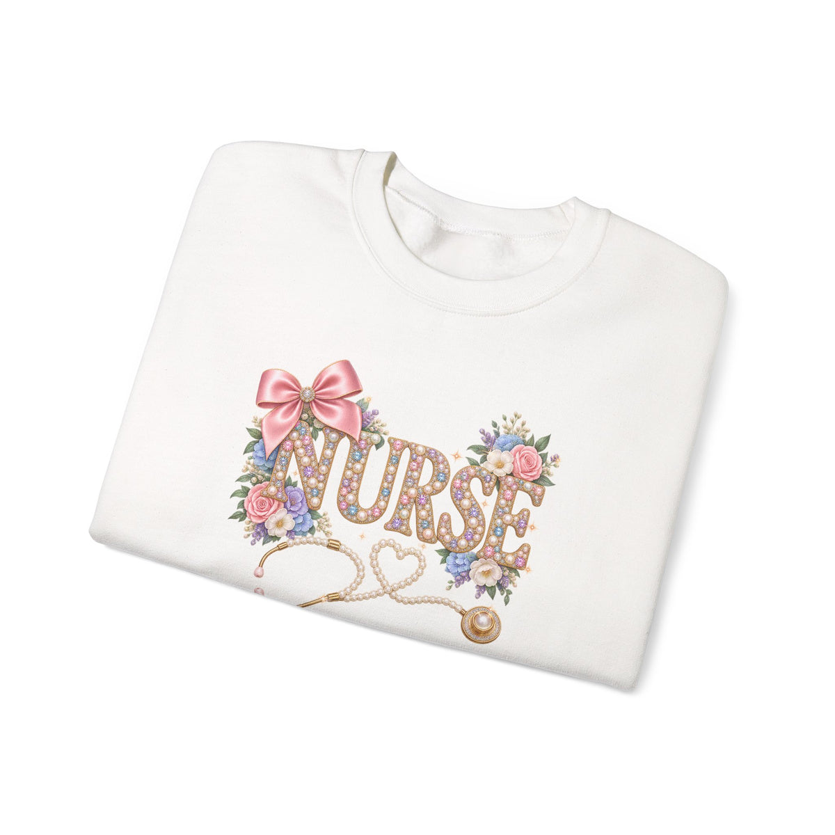 Bling Nurse Crewneck Sweatshirt