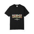 Nurse Boho Wildflower Floral Comfort Colors T-Shirt