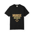 Nurse Military Stencil Staff RN Comfort Colors T-Shirt