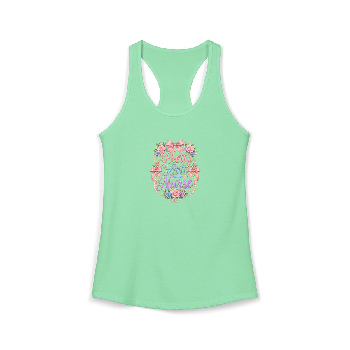 Pretty Little Nurse Women's Racerback Tank Top