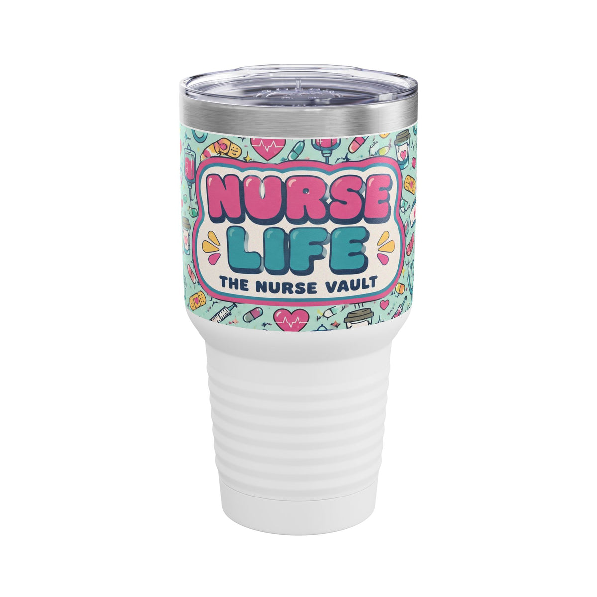 Nurse Life 30oz Tundra Tumbler with Lid