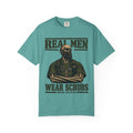 Real Men Wear Scrubs Murse Skeleton Nurse Comfort Colors T-Shirt
