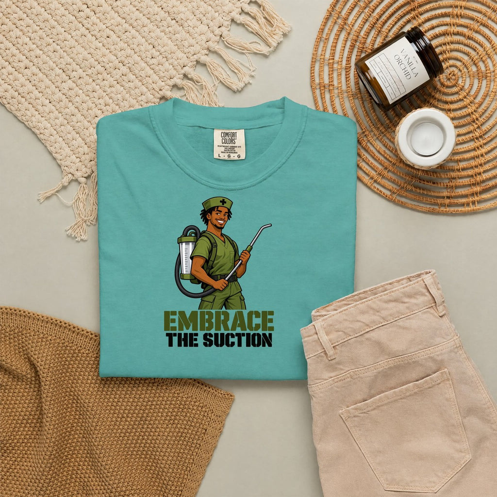 Embrace the Suction Male Nurse Tee