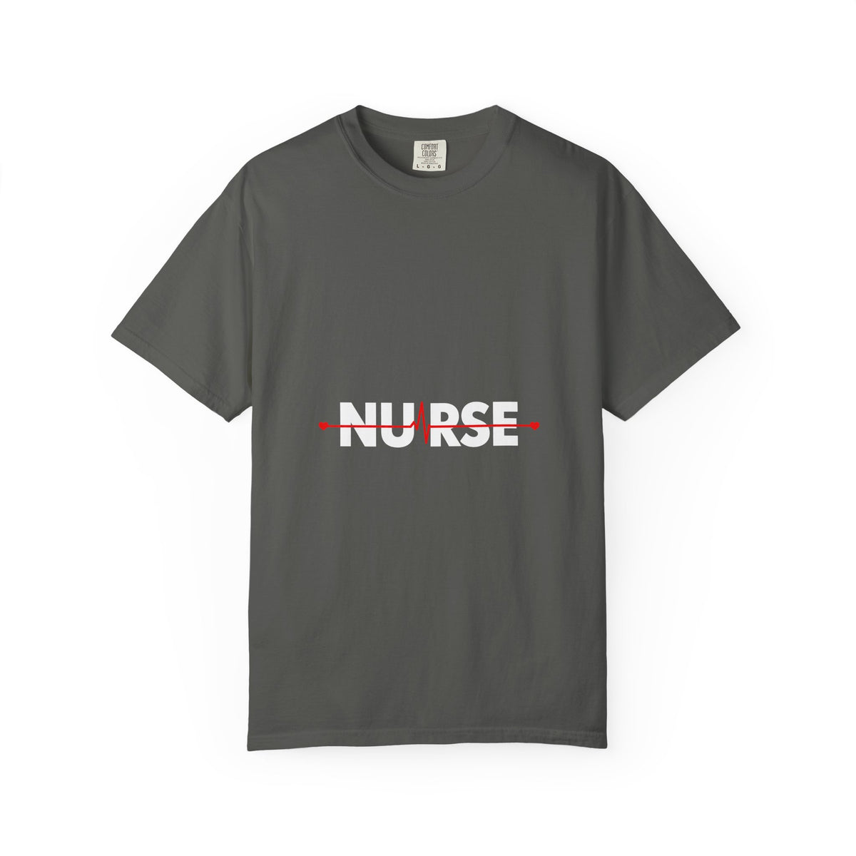 Nurse Heartbeat EKG Line Comfort Colors T-Shirt