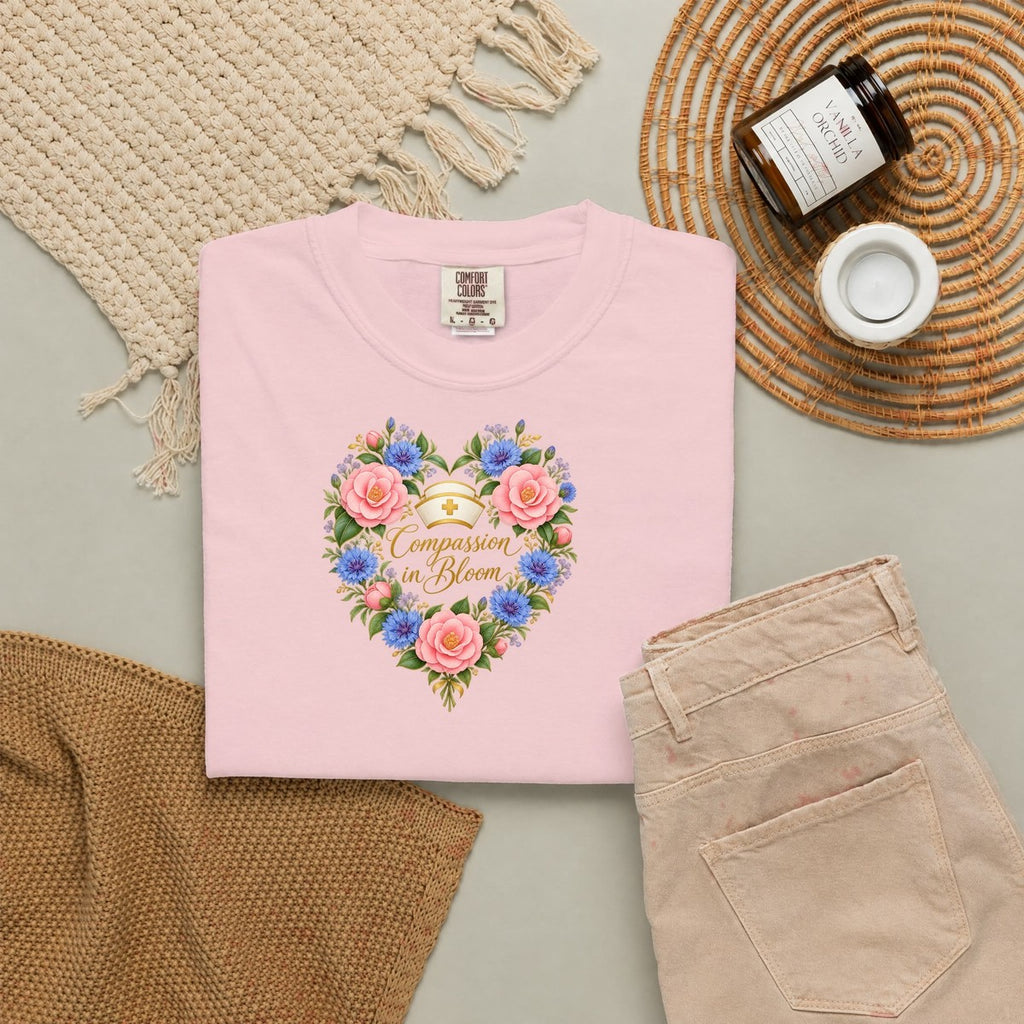 Compassion in Bloom Nurse Tee