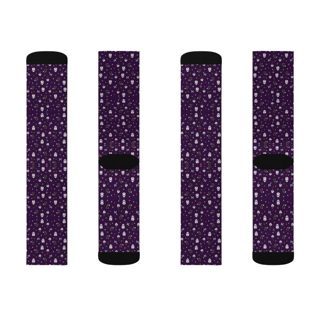 Skeleton Crew Nurse Socks
