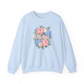 Peony and Hydrangea Nurse Crewneck Sweatshirt