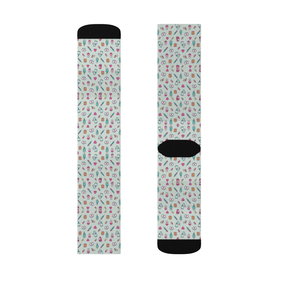 Nurse Life Doodle Nurse Socks