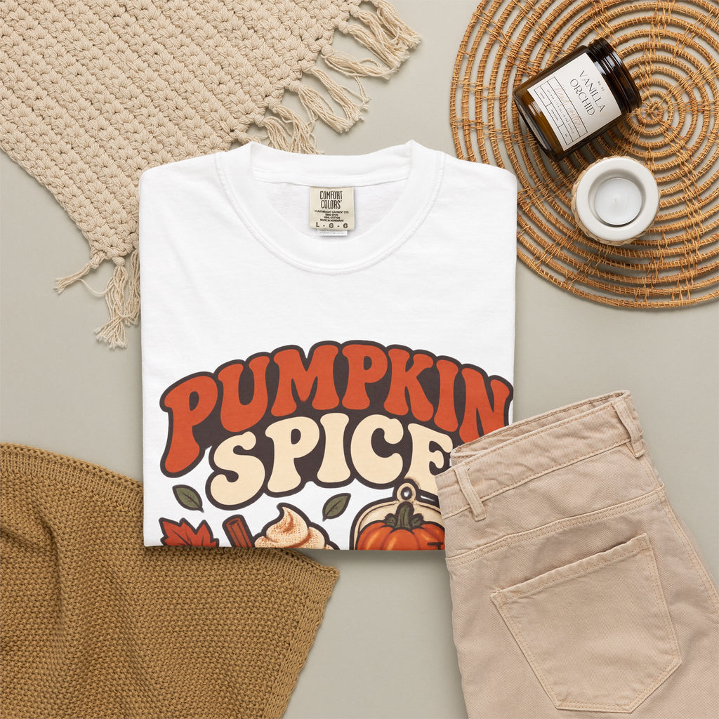 Pumpkin Spice & Propofol Fall Nurse Comfort Colors T-Shirt