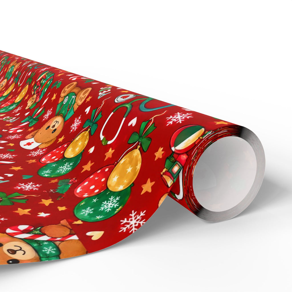 Pediatric Nurse Christmas Wrapping Paper