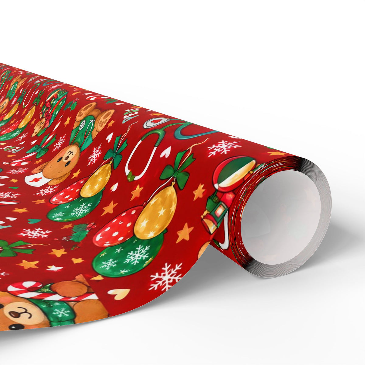 Pediatric Nurse Christmas Wrapping Paper