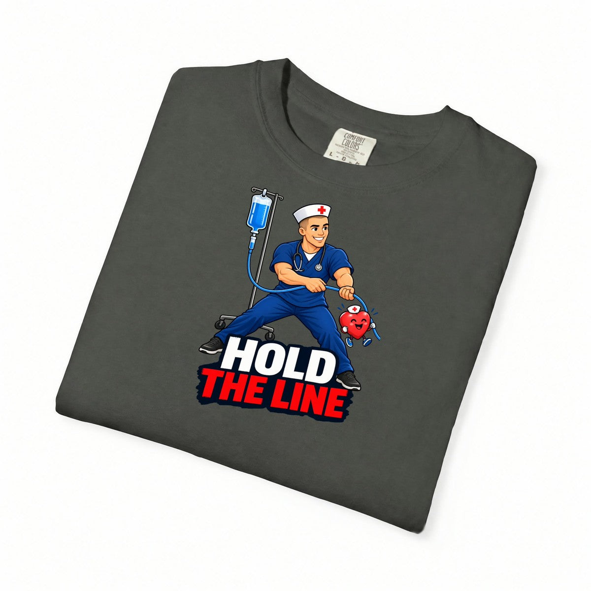Hold the Line Nurse Tee