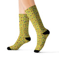 Peds Nurse Rainbow Teddy Bear Socks
