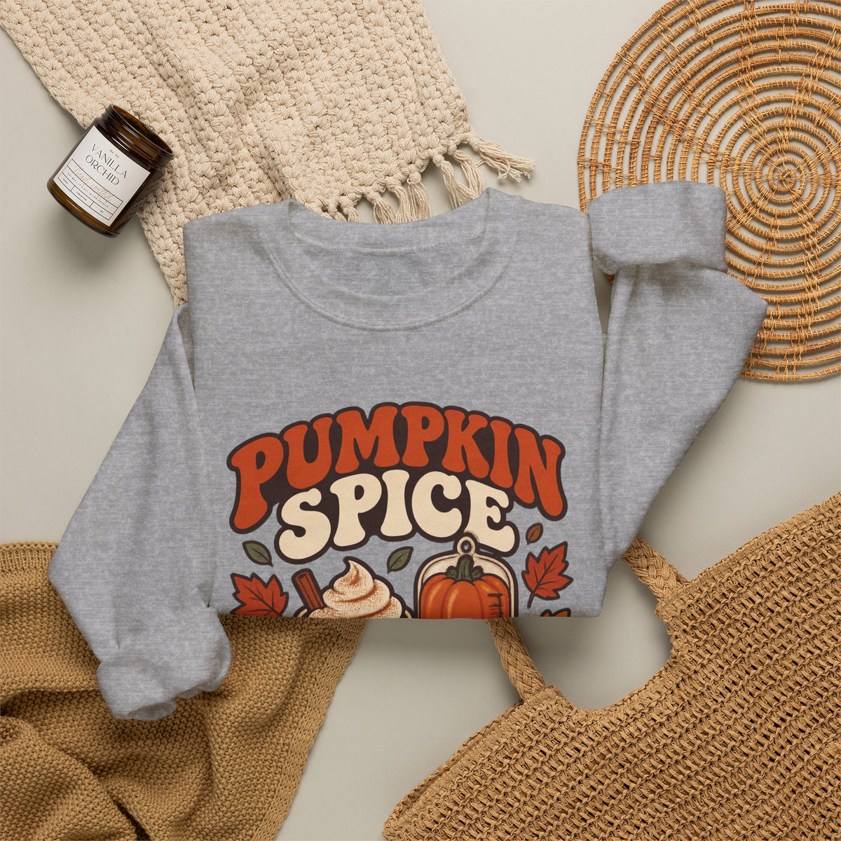 Pumpkin Spice & Propofol Fall Nurse Crewneck Sweatshirt
