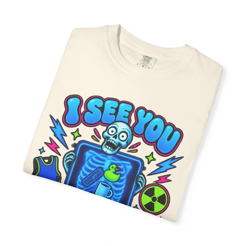 I See You From the Inside Out Funny Radiology X-Ray Tech Comfort Colors T-Shirt