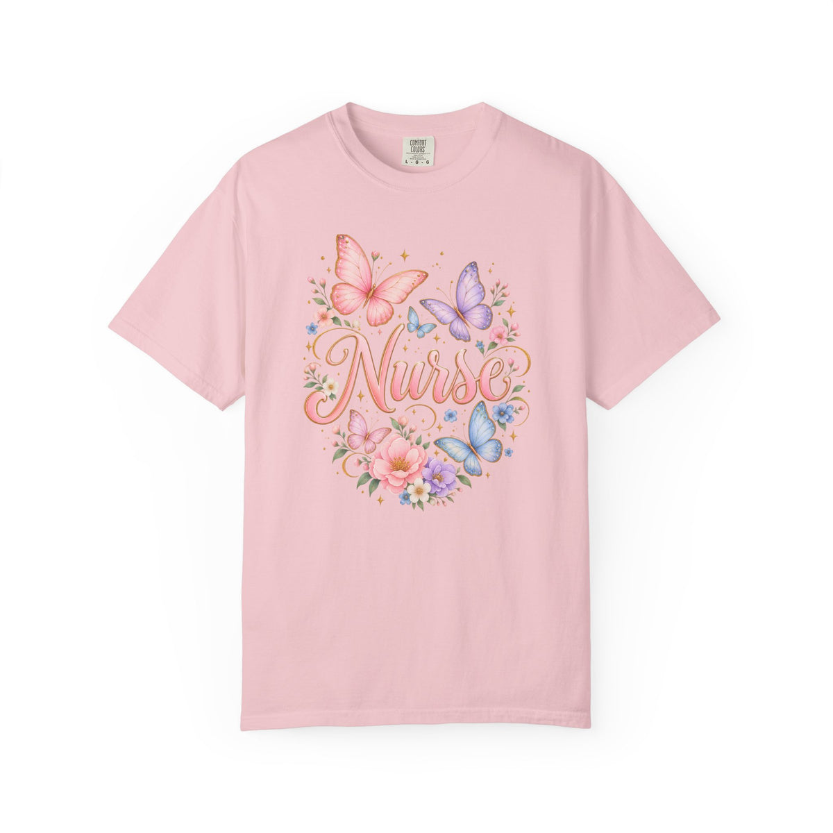 Butterfly Garden Nurse Tee