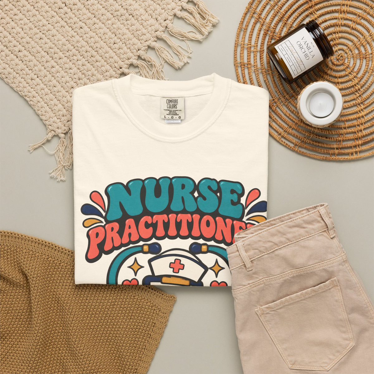 Nurse Practitioner Nurse First Provider Always Comfort Colors T-Shirt