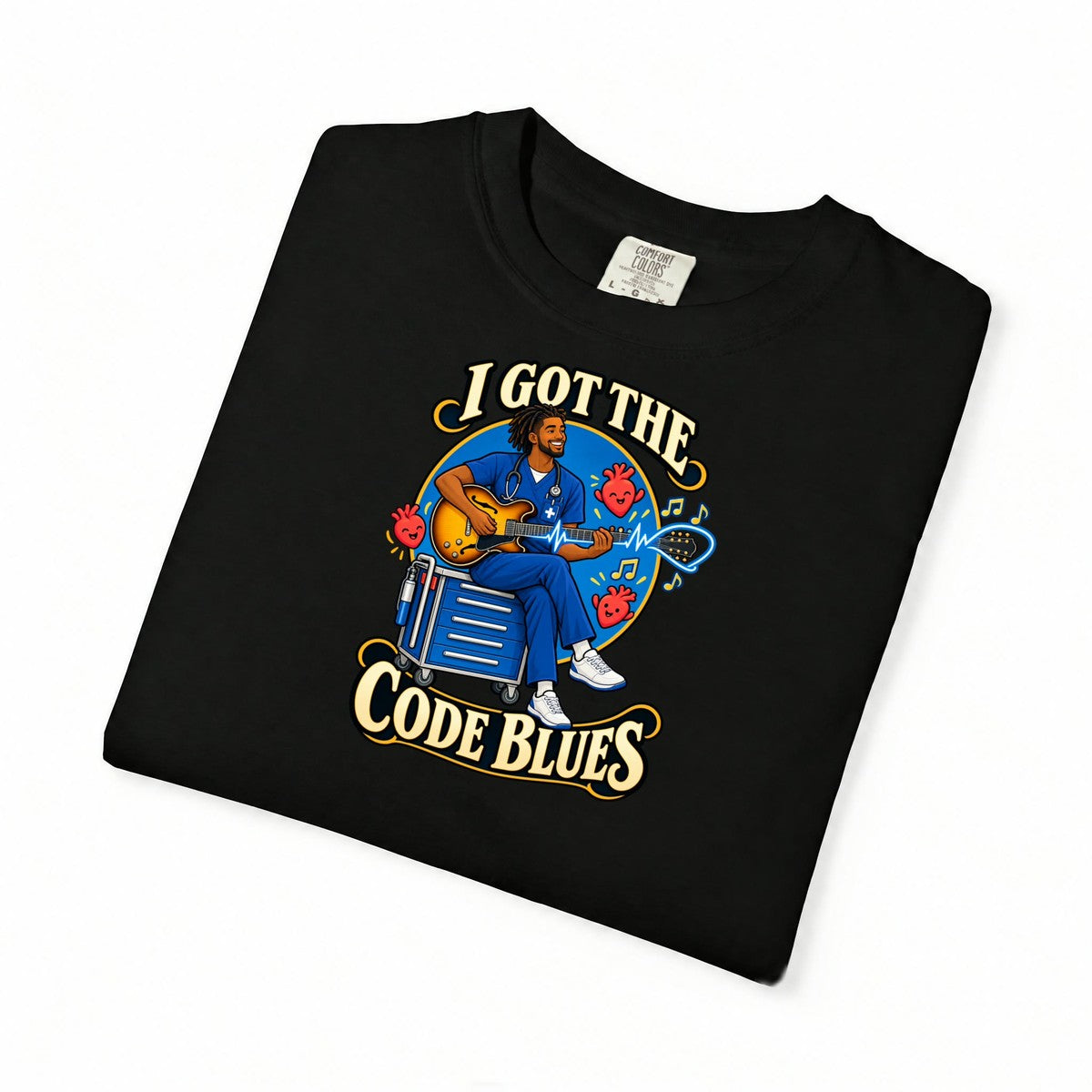 I Got the Code Blues Male Nurse Tee