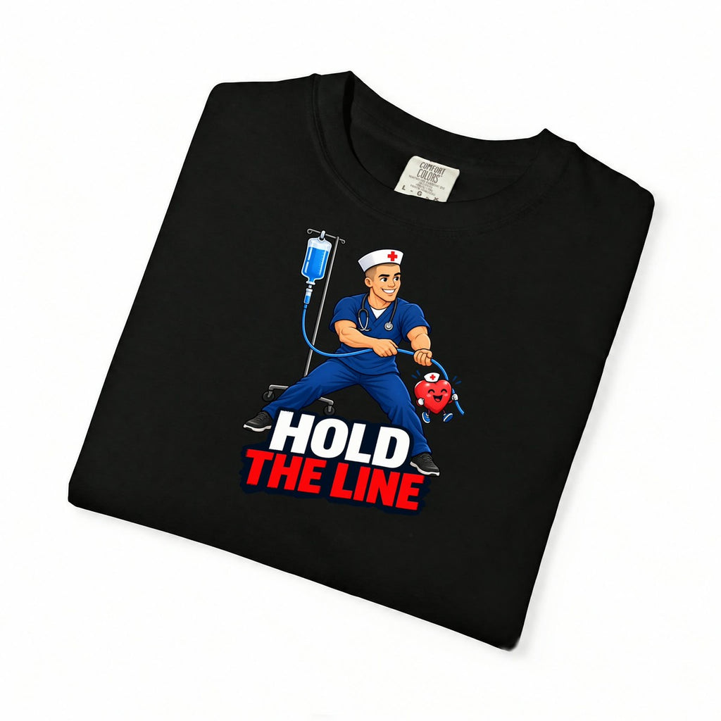 Hold the Line Nurse Tee