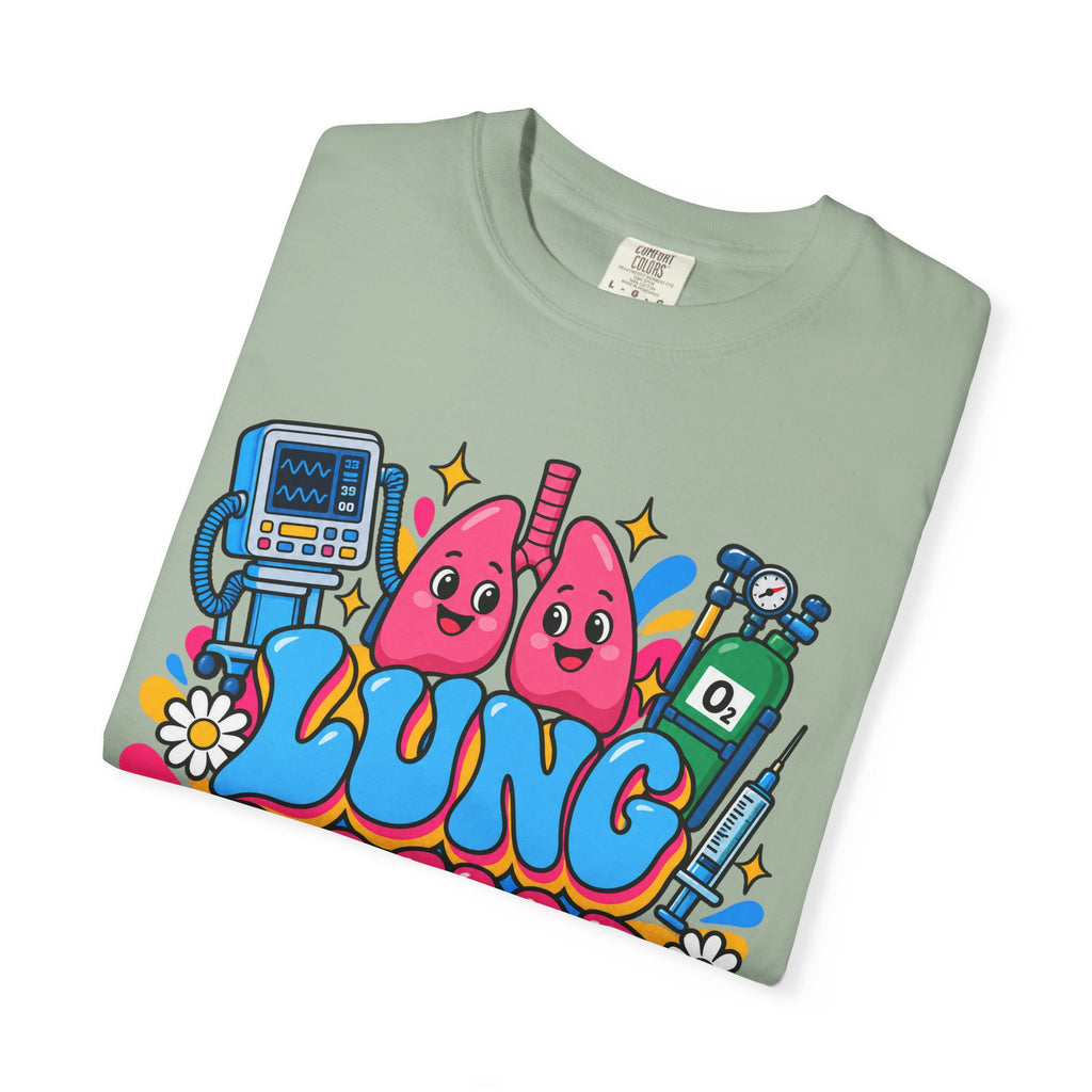Lung Squad Respiratory Therapy Retro Comfort Colors T-Shirt