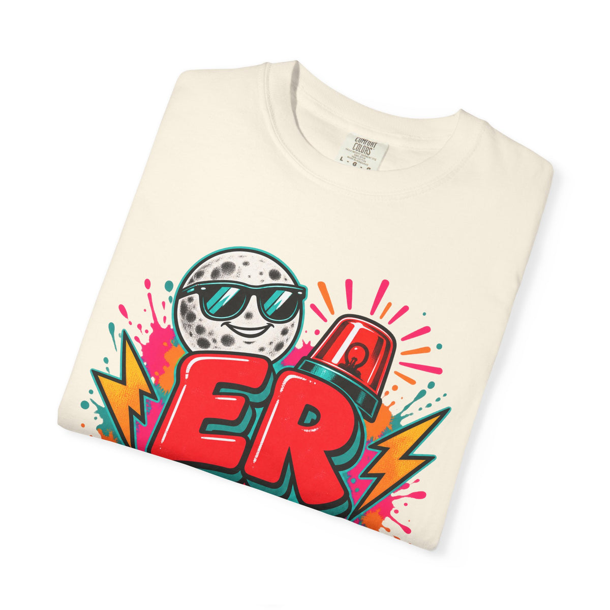 ER Crew We Don't Say the Q-Word ED Nurse Comfort Colors T-Shirt