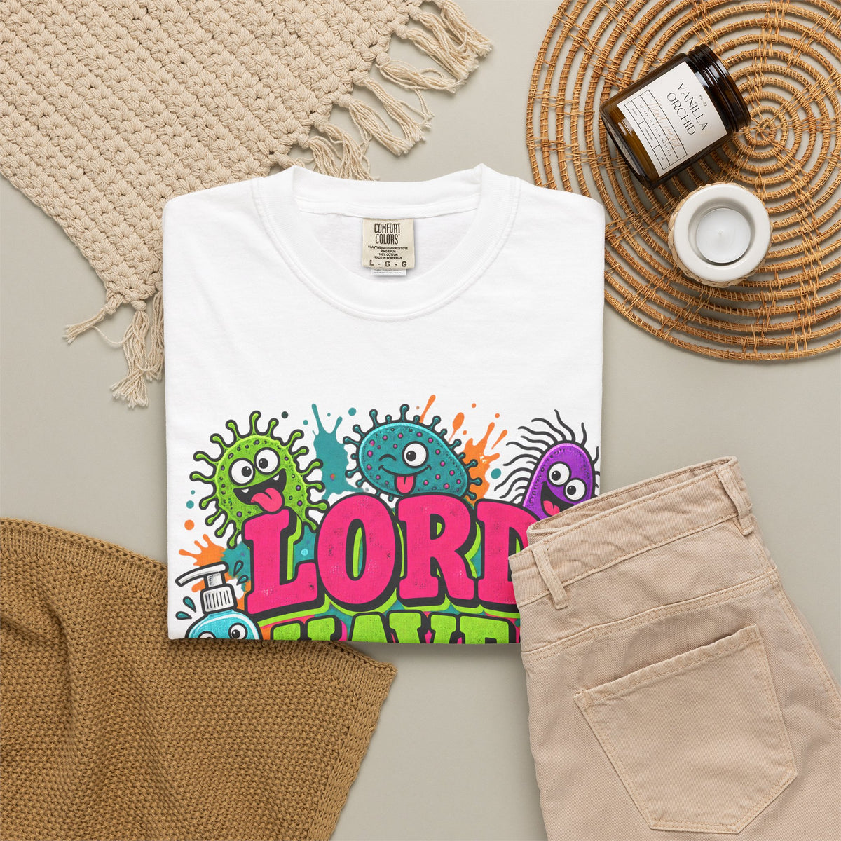 Lord Have MRSA Funny Nurse Pun Comfort Colors T-Shirt