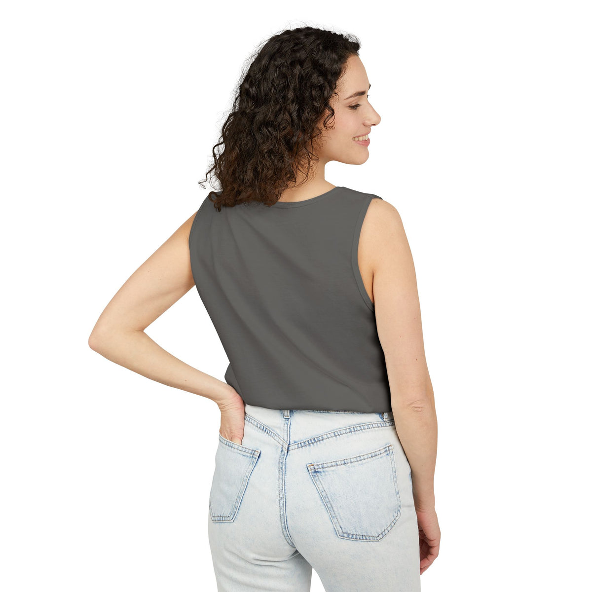 Nurse Care Compassion Courage Minimal Comfort Colors Tank Top