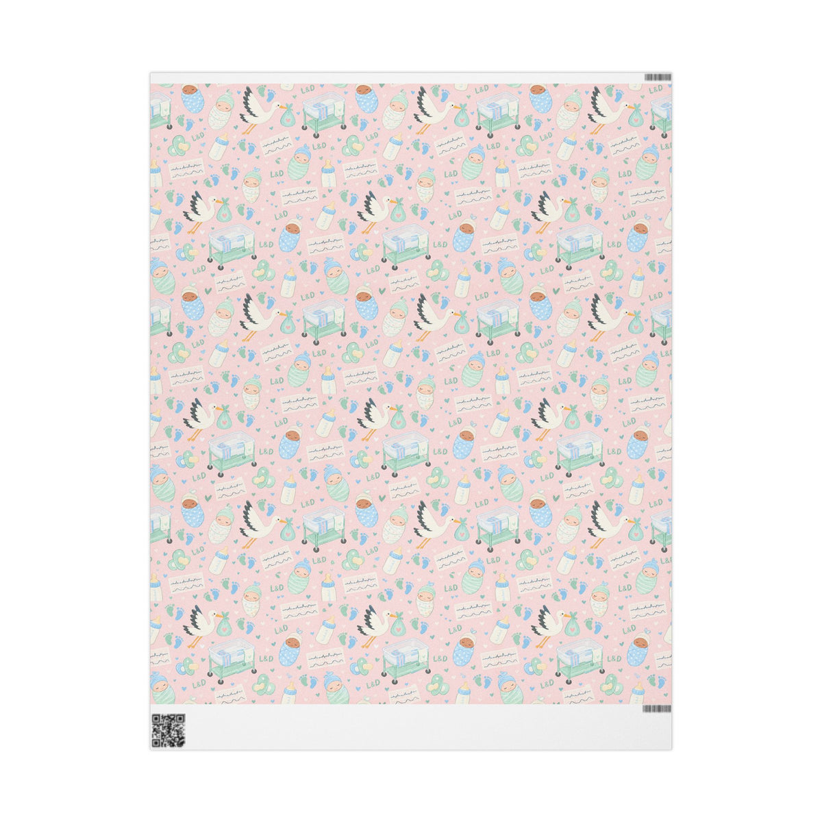 Labor and Delivery Nurse Wrapping Paper Year Round