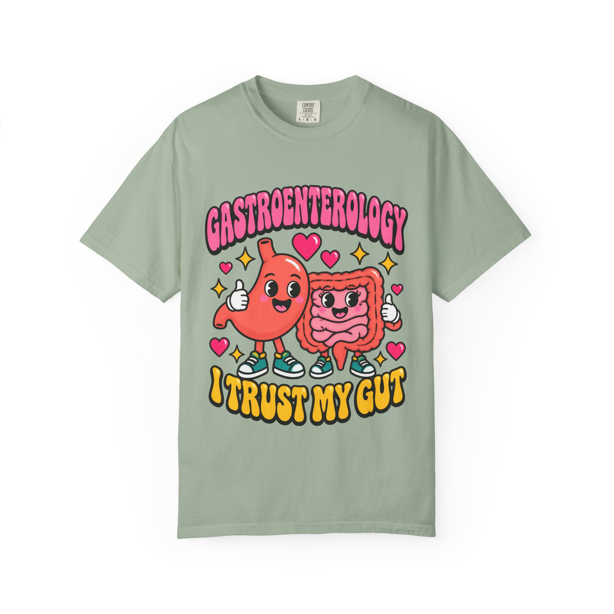 Gastroenterology I Trust My Gut Funny GI Doctor Comfort Colors T-Shirt