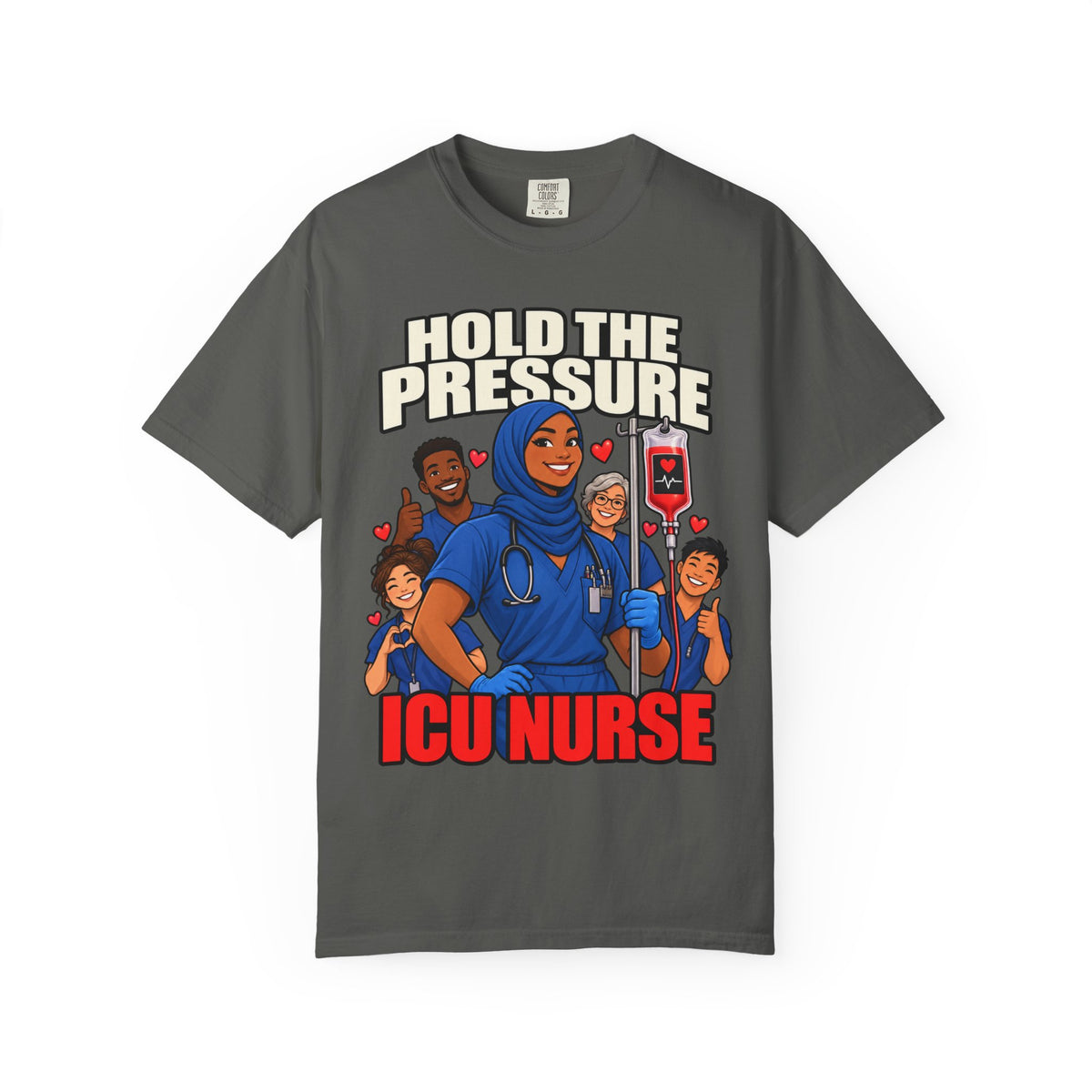 Hold the Pressure Levo ICU Women's Nurse Tee